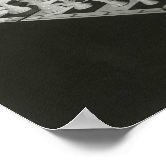 チェス盤 ポスター (角)