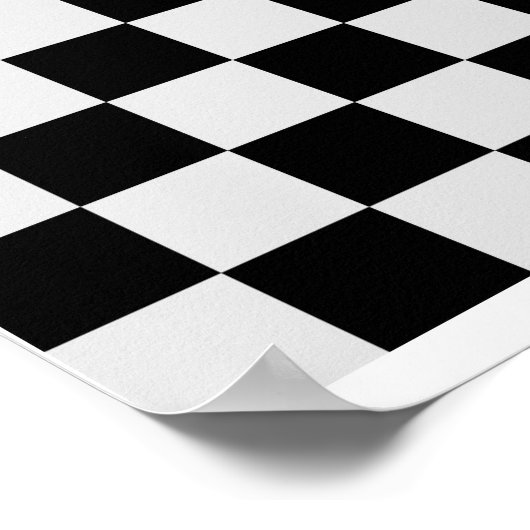 チェス盤 ポスター (角)