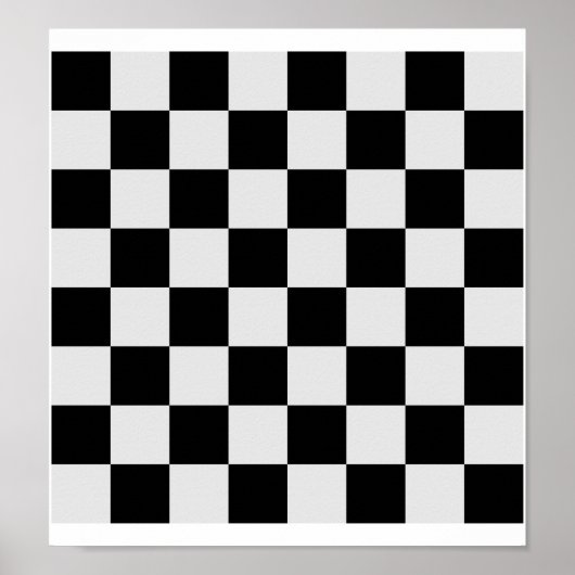 チェス盤 ポスター (正面)