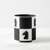 チェス盤 マグカップ (中央)