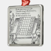 チェス盤 メタルオーナメント (左)