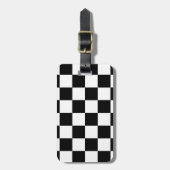 チェス盤 ラゲッジタグ (正面縦)