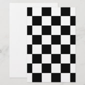 チェス盤 便箋 (正面/裏面)