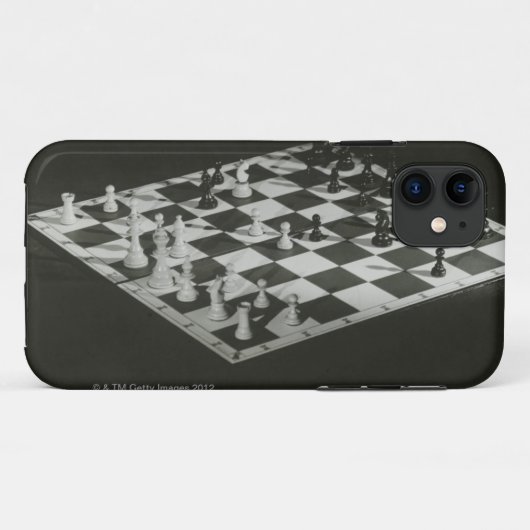 チェス盤 Case-Mate iPhoneケース (裏面(横))