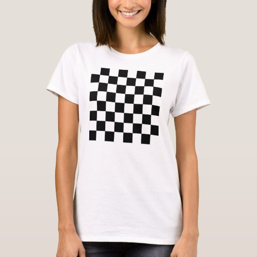 チェス盤 Tシャツ (正面)