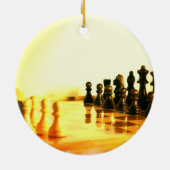 チェス盤Ornaemnt セラミックオーナメント (裏面)