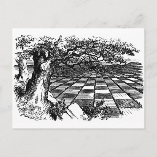 チェス素晴らしの巨大ゲーム ポストカード (正面)