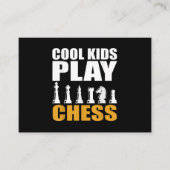 チェス素晴らしキッズチェス駒ガールズボーイズ エンクロージャーカード (正面)