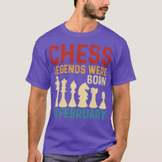 チェス素晴らし好き男性への芸術と女性チェスのゲーム Tシャツ
