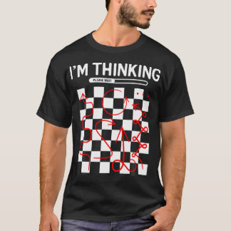 チェス考えの服 Tシャツ