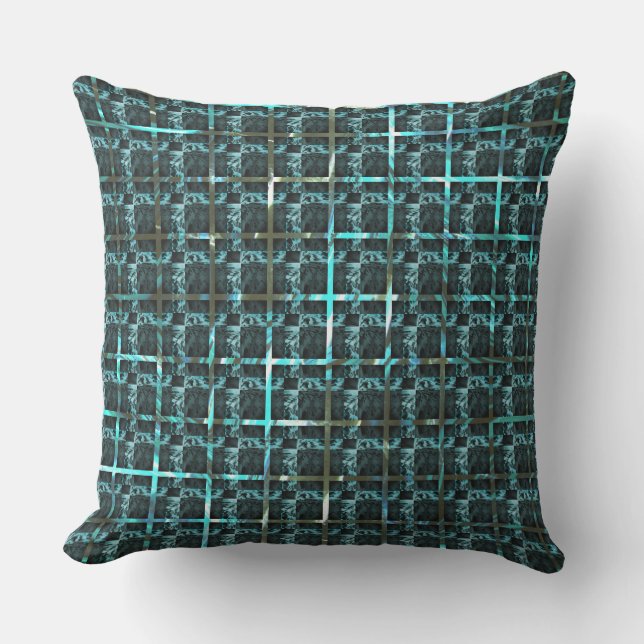 チェス違うス、マス、または画像のグリッド下？ アウトドアクッション (正面)