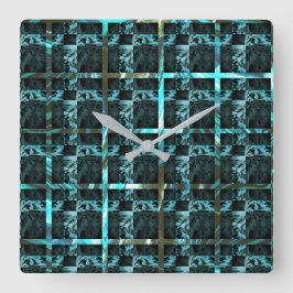 チェス違うス、マス、または画像のグリッド下？ スクエア壁時計