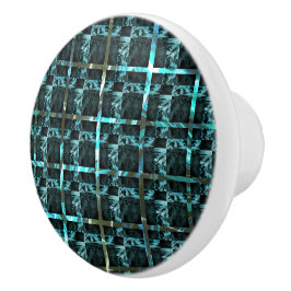 チェス違うス、マス、または画像のグリッド下？ セラミックノブ