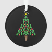 チェス駒のクリスマスツリー オーナメント (裏面)