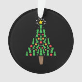 チェス駒のクリスマスツリー オーナメント (正面)