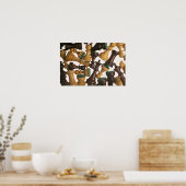 チェス駒の写真 ポスター (キッチン)