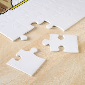 チェス駒の司教チェス ジグソーパズル (側面)