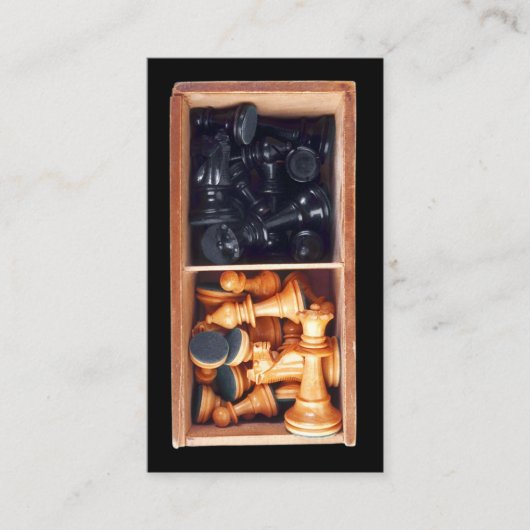 チェス駒の名刺 名刺 (正面)