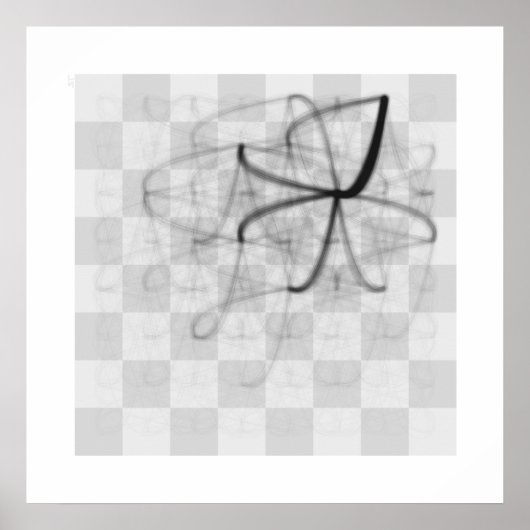 チェス駒の旅（ブラックキングズナイト） ポスター (正面)