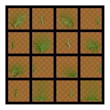 チェス駒の旅、比較(緑の線)