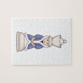 チェス駒クイーンチェス ジグソーパズル (横)