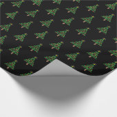 チェス駒クリスマスツリー ラッピングペーパー (角)