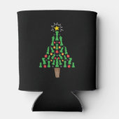 チェス駒クリスマスツリー 缶クーラー (裏面)