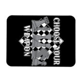 チェス駒ゲーム戦略ギフトChess Player マグネット (横)