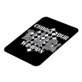 チェス駒ゲーム戦略ギフトChess Player マグネット (左側)