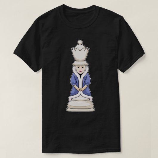 チェス駒チェス1 Tシャツ (デザイン正面)