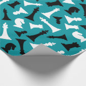 チェス駒デザイン包装紙 ラッピングペーパー (角)