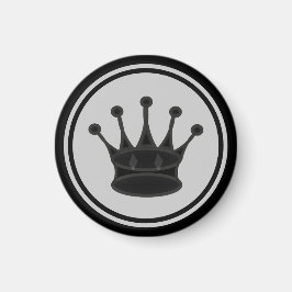 チェス駒ブラッククイーン マグネット