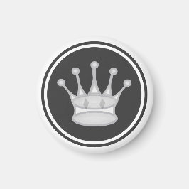 チェス駒ホワイトクイーン マグネット