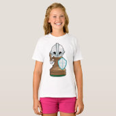 チェス駒ポーンチェス Tシャツ (正面フル)