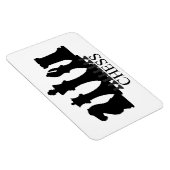 チェス駒マグネット マグネット (右側)