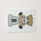 チェス駒ルークチェス ジグソーパズル (横)