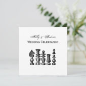 チェス駒ヴィンテージアート 招待状 (スタンド正面)