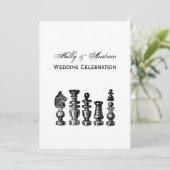 チェス駒ヴィンテージアート 招待状 (スタンド正面)