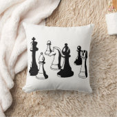 チェス駒ヴィンテージアート#2 クッション (ブランケット)
