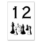 チェス駒ヴィンテージアート#2 テーブルナンバー (裏面)