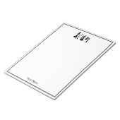 チェス駒ヴィンテージアート#2 ノートパッド (アングル)