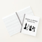 チェス駒ヴィンテージアート#2 ノートブック (内部)