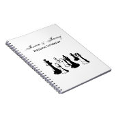 チェス駒ヴィンテージアート#2 ノートブック (右側)