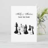 チェス駒ヴィンテージアート#2 招待状 (スタンド正面)