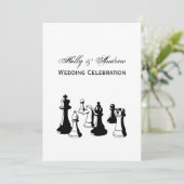 チェス駒ヴィンテージアート#2 招待状 (スタンド正面)