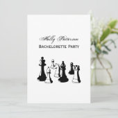 チェス駒ヴィンテージアート#2 招待状 (スタンド正面)