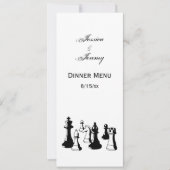 チェス駒ヴィンテージアート#2 招待状 (正面)