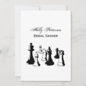 チェス駒ヴィンテージアート#2 招待状 (正面)