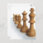 チェス駒 ポストカード (正面/裏面)
