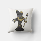 チェス駒Bishopスタッフチェス クッション (裏面)